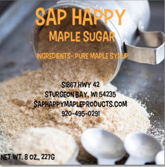 Pure maple sugar