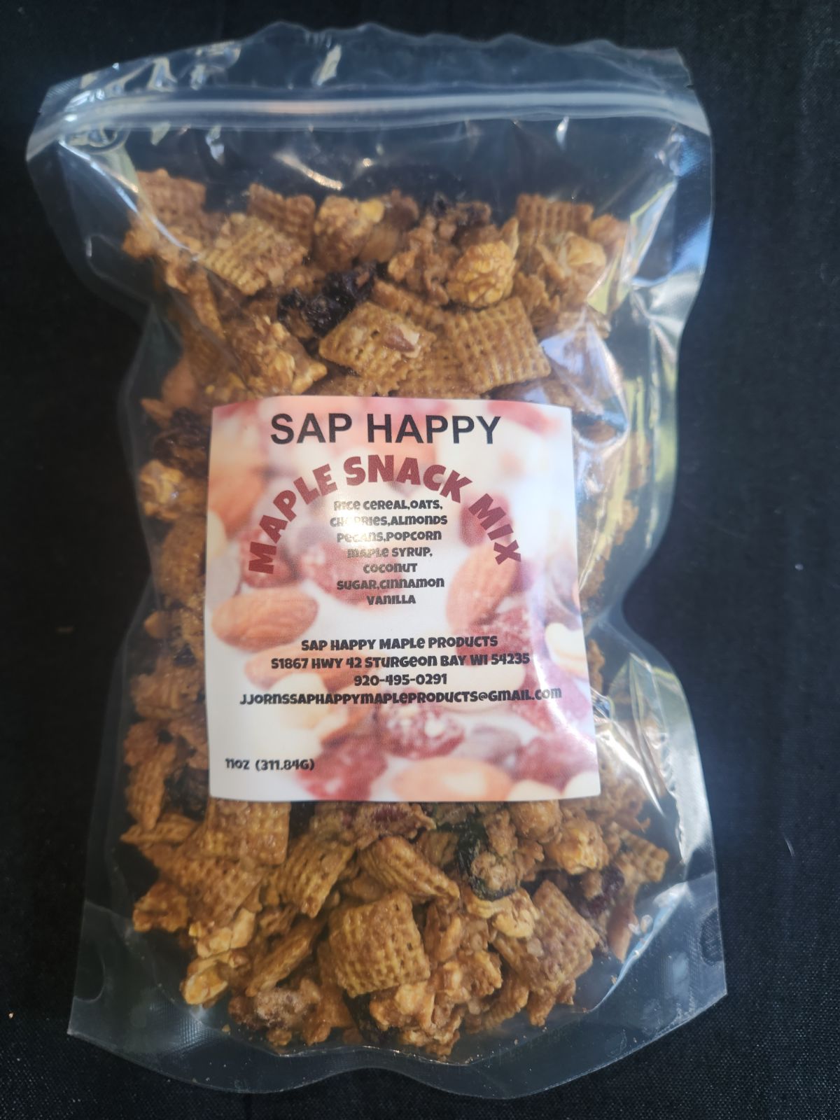 Maple snack mix